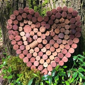 Handmade  Wine Corks Wreath
